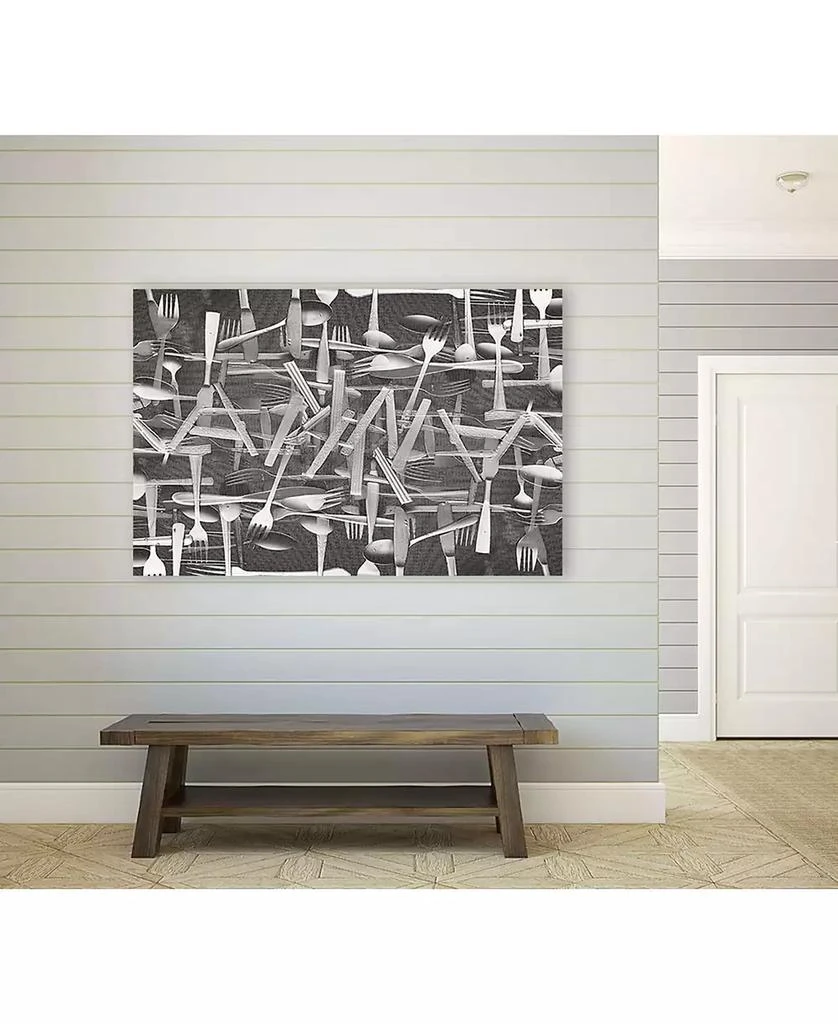 商品Giant Art|20" x 16" DINNER I Museum Mounted Canvas Print,价格¥482,第5张图片详细描述