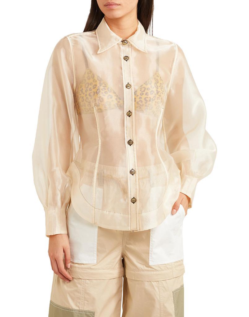 商品Ganni|Solid color shirts & blouses,价格¥924,第6张图片详细描述