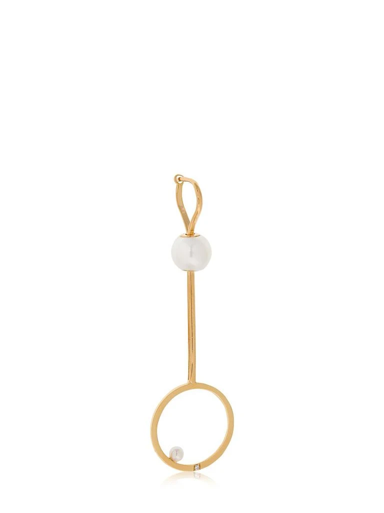 商品DELFINA DELETTREZ|Soap Bubbles Twin Hoop Mono Earring,价格¥9884,第2张图片详细描述