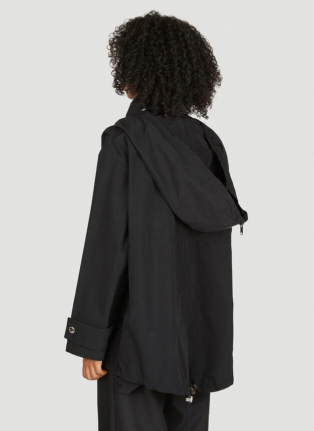 商品Burberry|Hooded Parka Jacket in Black,价格¥14640,第4张图片详细描述