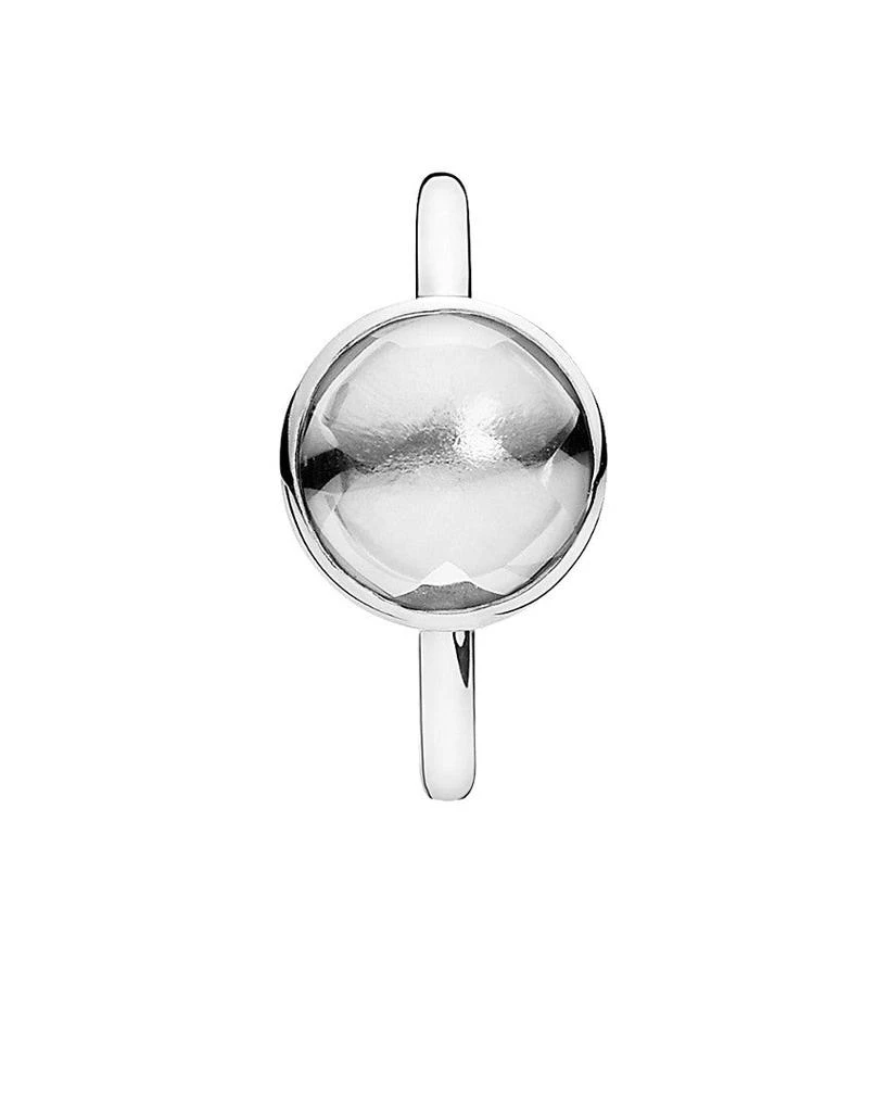 商品PANDORA|Pandora Silver CZ Poetic Droplet Ring,价格¥79,第1张图片