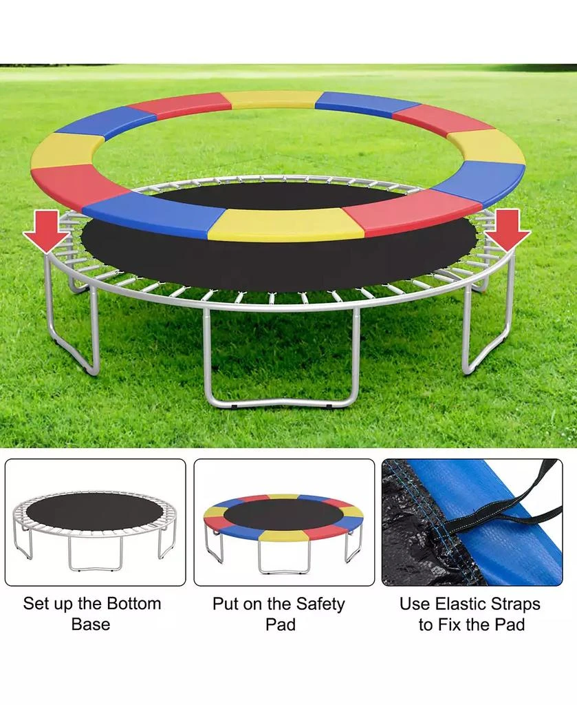 商品Gymax|16FT Trampoline Replacement Safety Pad Universal Trampoline Cover,价格¥421,第2张图片详细描述