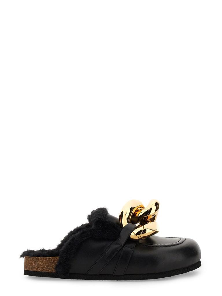 商品JW Anderson|MULE "CHAIN" WITH ECO-FUR,价格¥3003,第1张图片