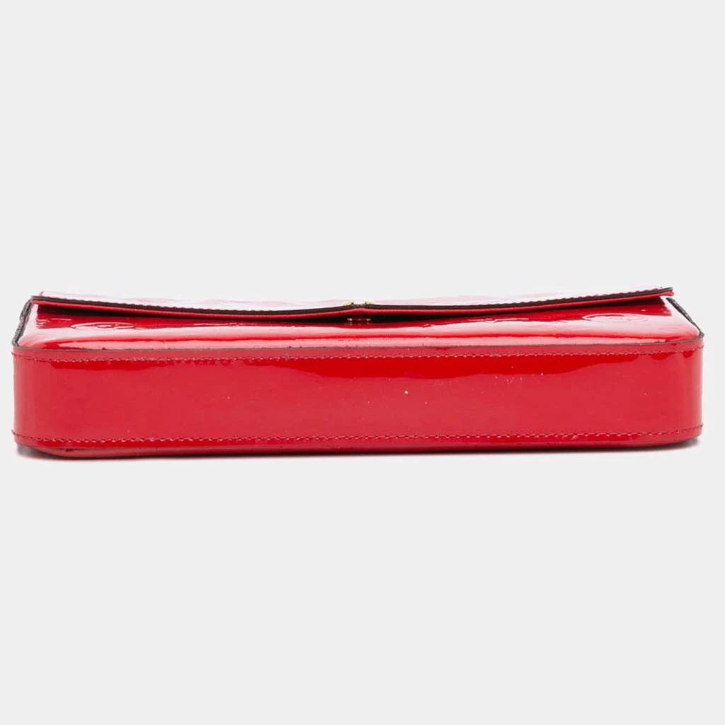 商品[二手商品] Louis Vuitton|Louis Vuitton Red Monogram Vernis Pochette Felicie,价格¥10577,第4张图片详细描述