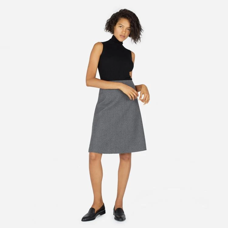 商品Everlane|The Premium Wool Flared Skirt,价格¥811,第1张图片