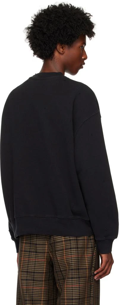 商品Song for the Mute|Black 'Song' Gym Sweatshirt,价格¥1324,第3张图片详细描述