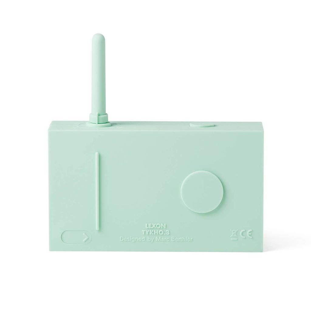 商品The Hut|Lexon TYKHO 3 FM Radio and Bluetooth Speaker - Mint,价格¥411,第5张图片详细描述