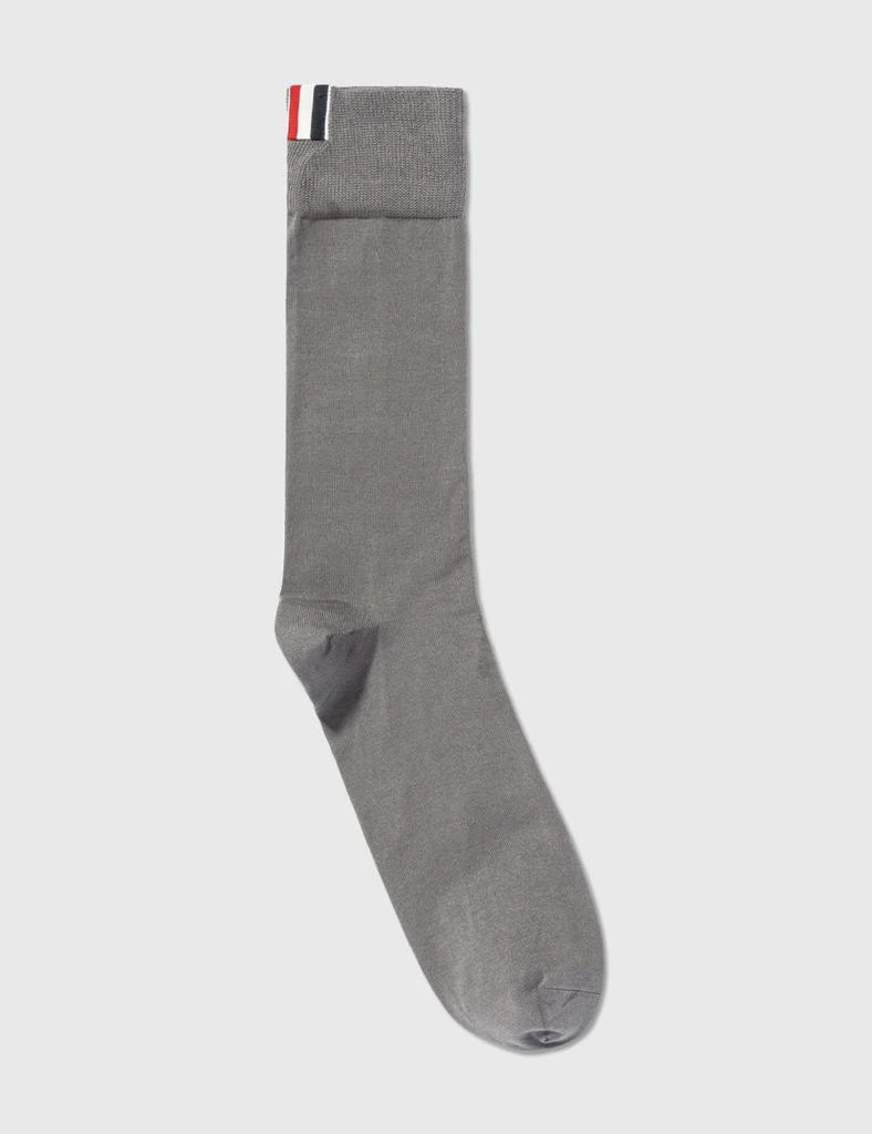商品Thom Browne|Cotton 4-Bar Mid-calf Socks,价格¥635,第4张图片详细描述