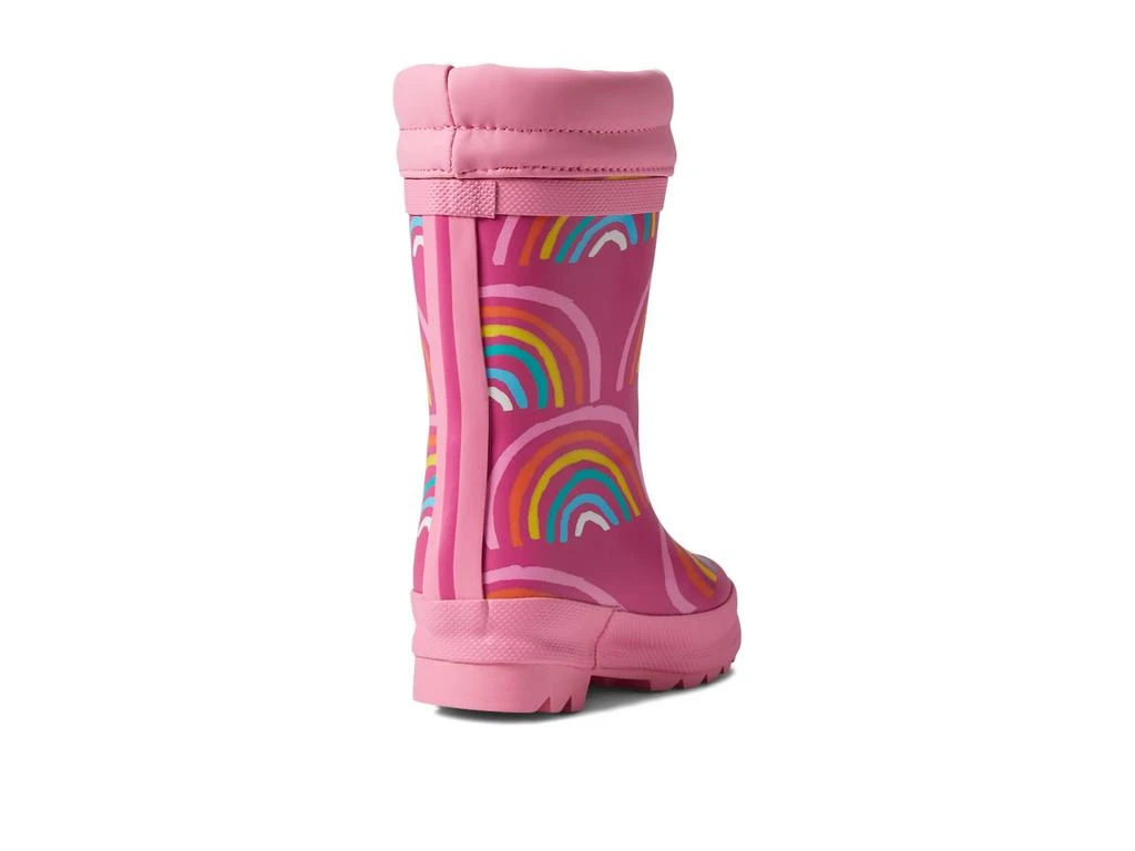 商品Hatley|Rainy Rainbows Sherpa Lined Rain Boots (Toddler/Little Kid/Big Kid),价格¥195,第5张图片详细描述