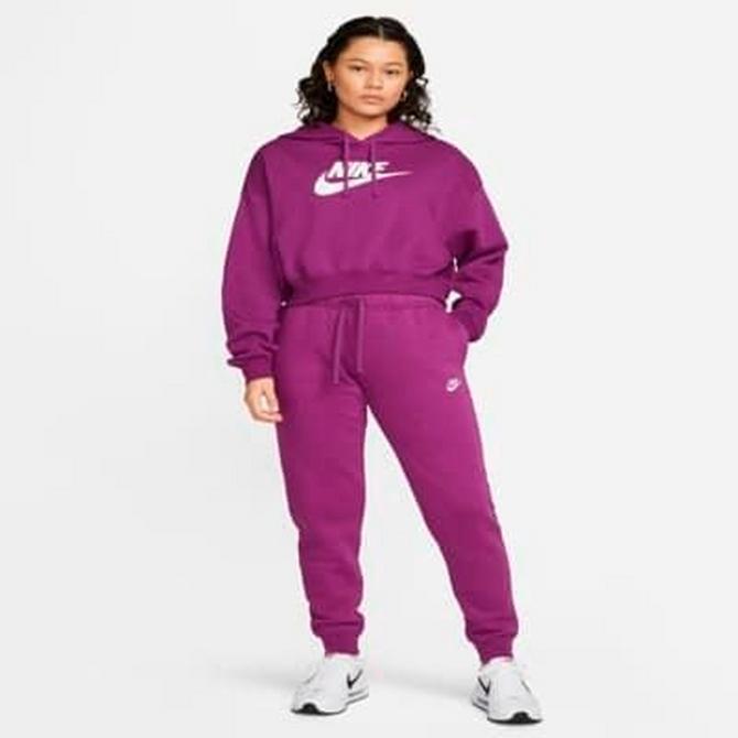 Women's Nike Sportswear Club Fleece Mid-Rise Jogger Pants商品第3张图片规格展示