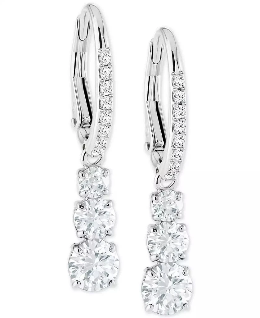 商品Swarovski|银色水钻耳饰,价格¥908,第1张图片