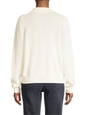 Cashmere Polo Sweater商品第2张图片规格展示