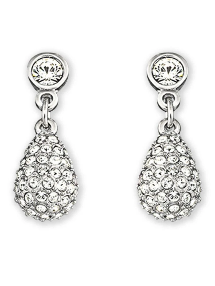 商品Swarovski|Heloise Crystal PavÃ© Teardrop Earrings,价格¥419,第2张图片详细描述