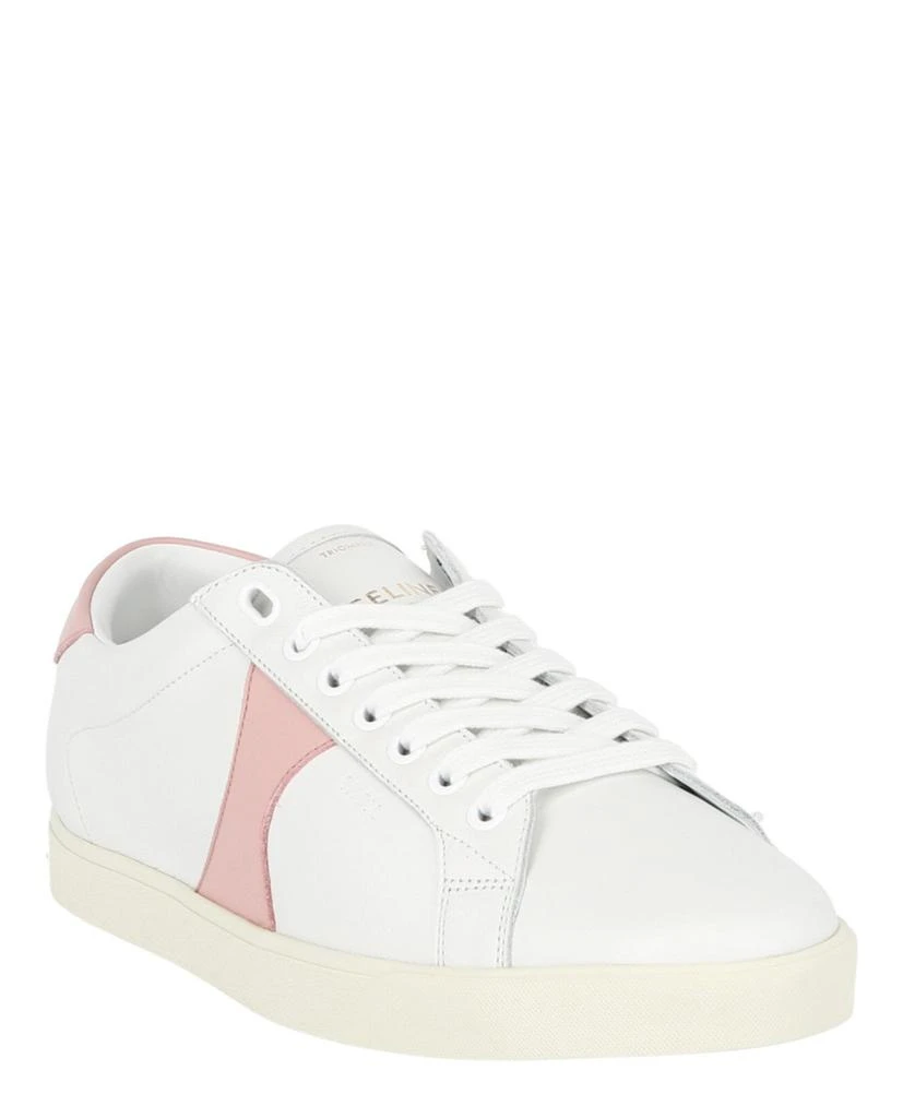 商品Celine|Triomphe Leather Sneakers,价格¥4589,第2张图片详细描述