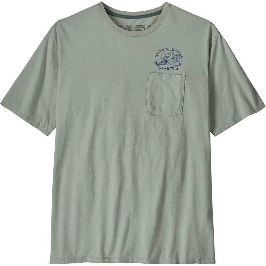 商品Patagonia|Lost And Found Organic Pocket T-Shirt - Men's,价格¥221,第3张图片详细描述