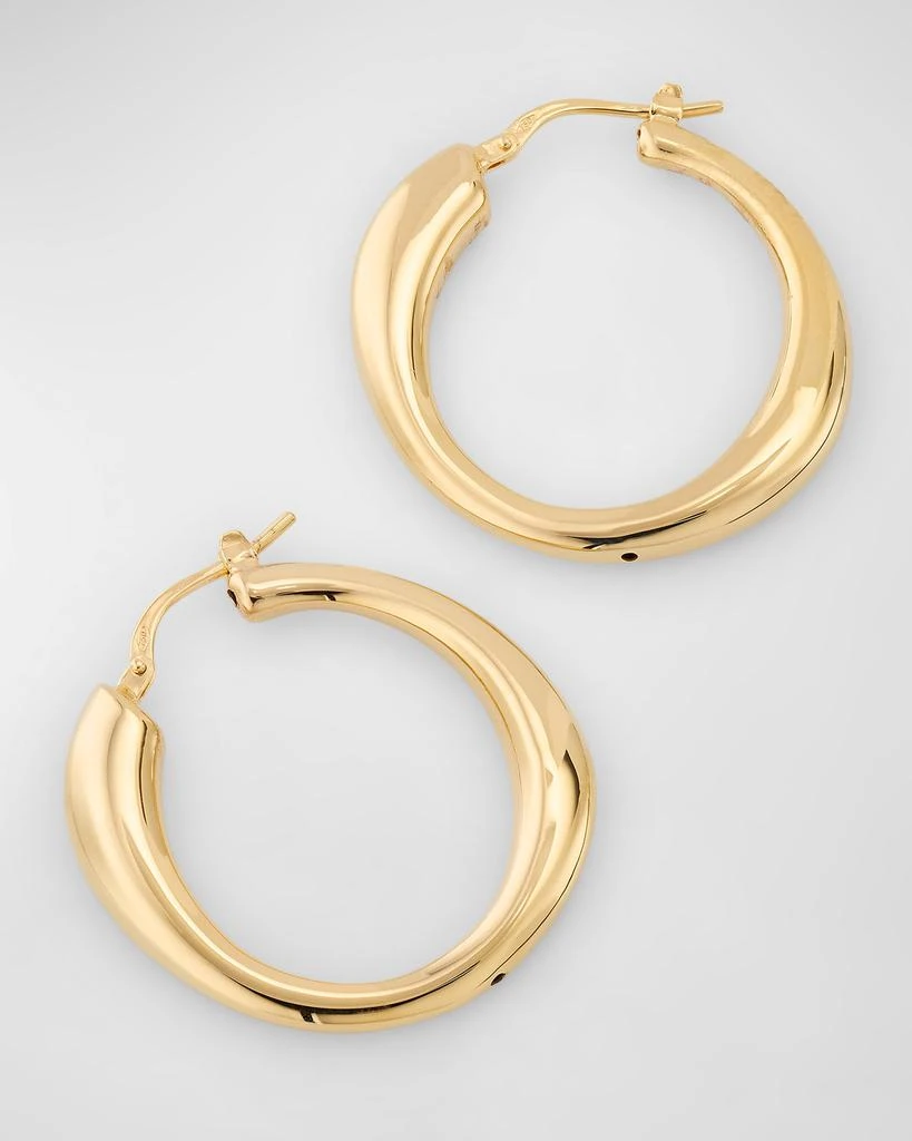 商品Lisa Nik|Golden Dreams 18K Yellow Gold Round Thin Hoop Earrings,价格¥12971,第3张图片详细描述