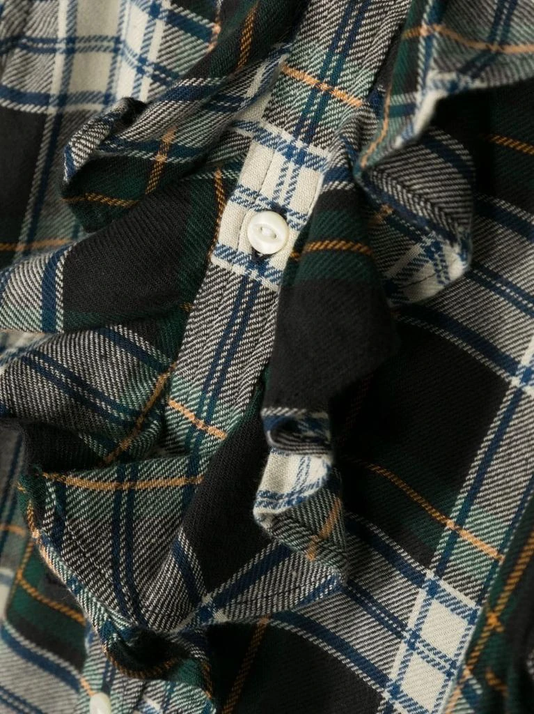 商品Ralph Lauren|Plaid Ruffle Shirts,价格¥1324,第3张图片详细描述