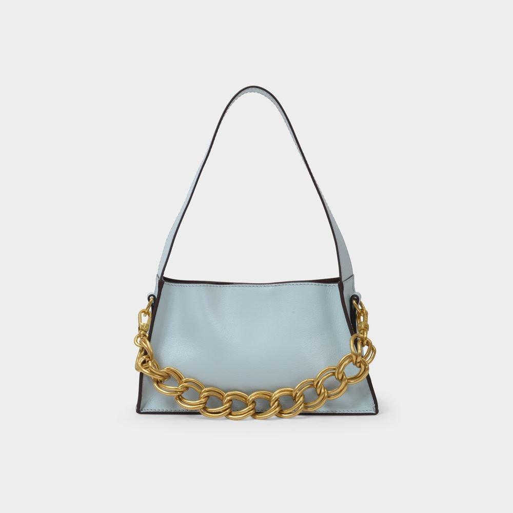 Manu Atelier Mini Chain-Detailed Top Handle Bag商品第1张图片规格展示