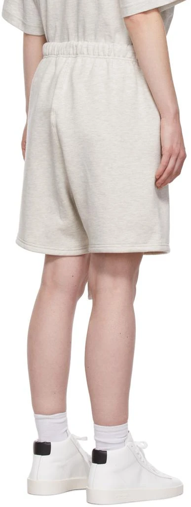 商品Essentials|Off-White Fleece Sweat Shorts,价格¥554,第3张图片详细描述