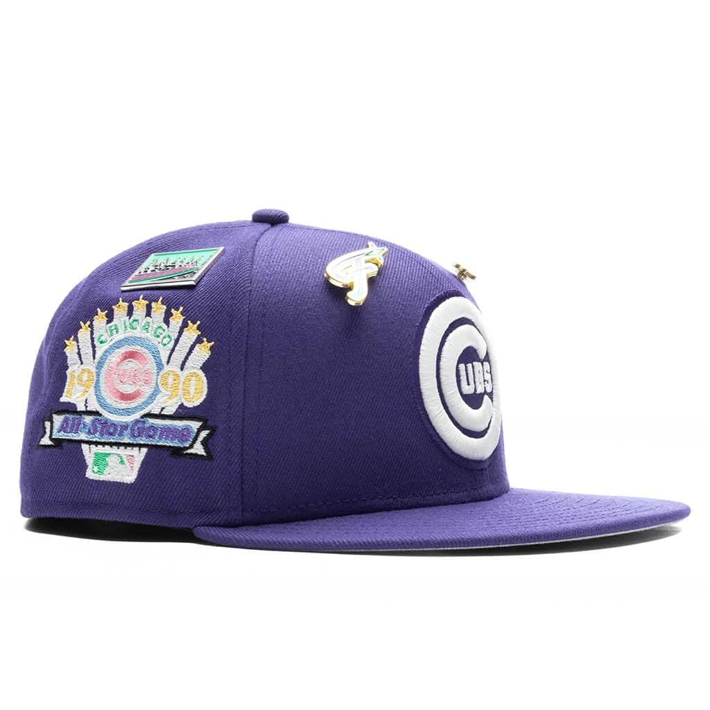 商品New Era|Feature x New Era Northern Lights 59FIFTY Fitted - Chicago Cubs,价格¥456,第4张图片详细描述