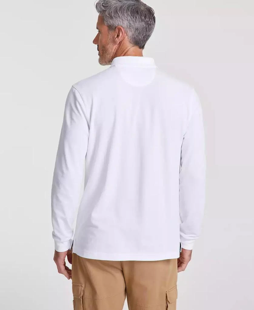 商品Club Room|Men's Solid Stretch Polo, Created for Macy's,价格¥151,第2张图片详细描述