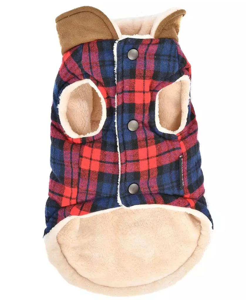 商品Macy's|Scottish Plaid Dog Jacket,价格¥301,第2张图片详细描述