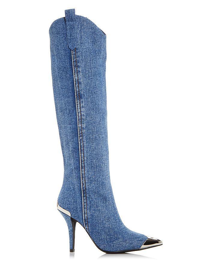 商品Jeffrey Campbell|Women's By Golly High Heel Boots,价格¥1842,第4张图片详细描述
