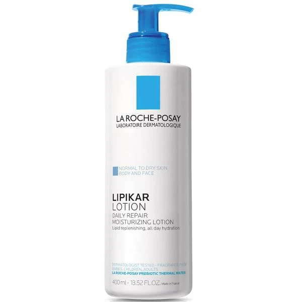 商品La Roche Posay|La Roche-Posay Lipikar Body Lotion for Normal to Dry Skin Daily Repair Moisturizing Lotion 13.52 fl. oz,价格¥151,第1张图片