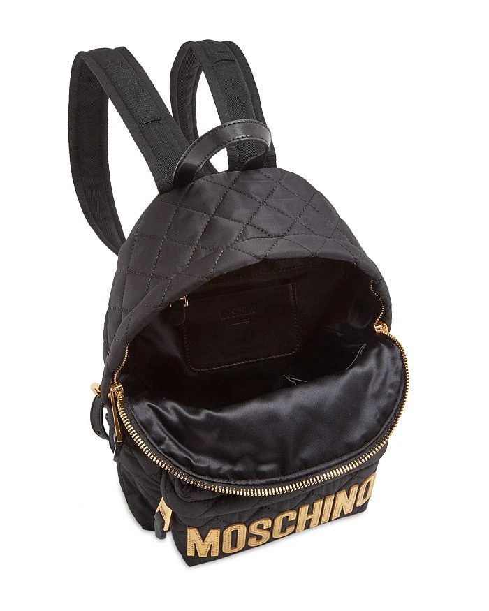 商品Moschino|Quilted Nylon Backpack,价格¥4992,第3张图片详细描述