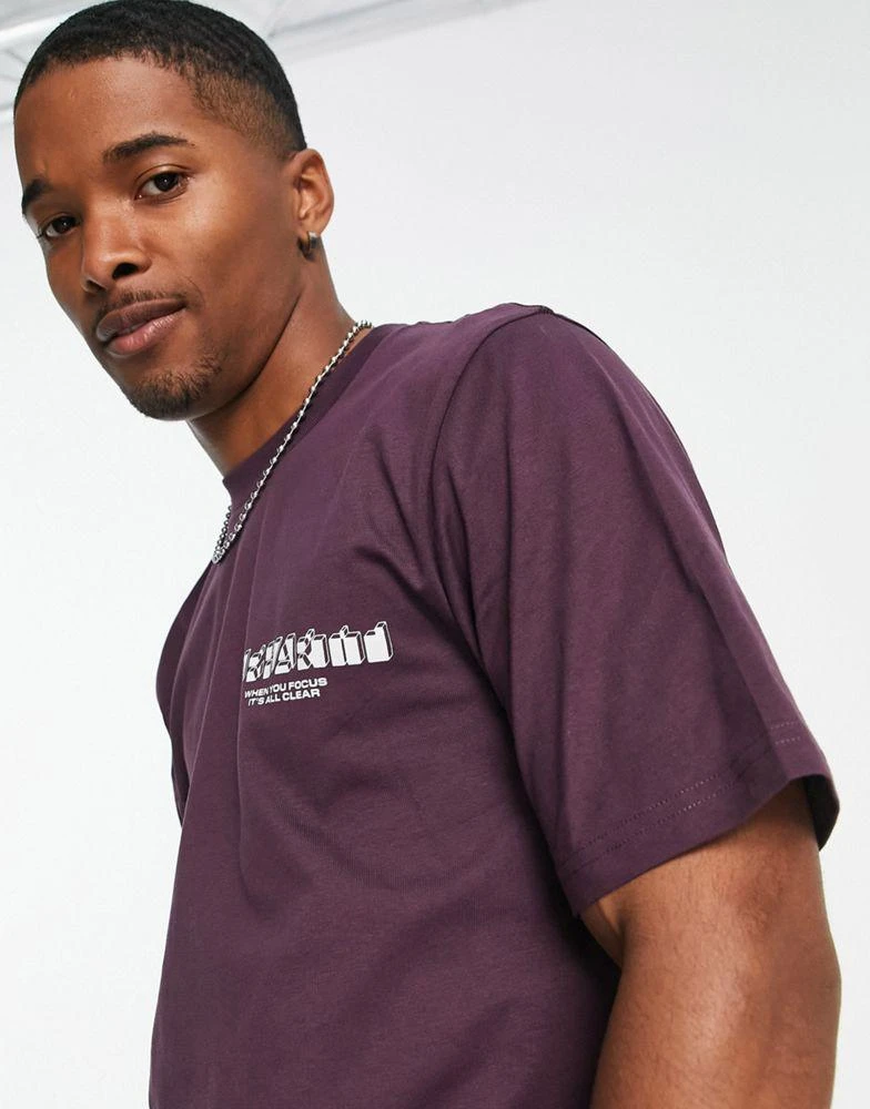 商品Carhartt WIP|Carhartt WIP natural surveillance t-shirt in purple,价格¥485,第4张图片详细描述