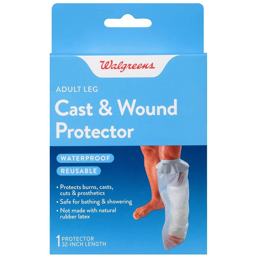 商品Walgreens|Adult Leg Cast & Wound Protector 32 Inch,价格¥158,第1张图片