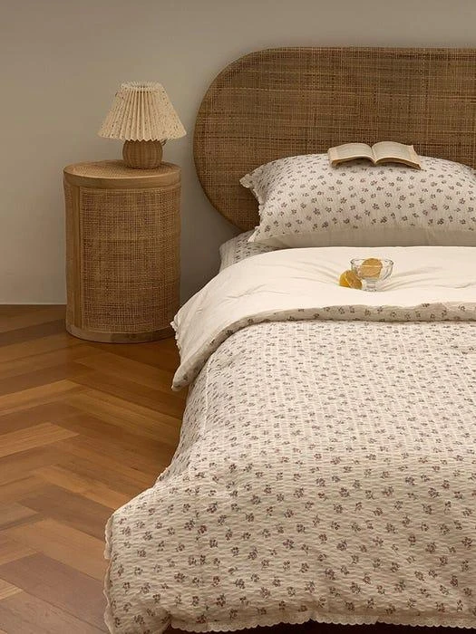商品SHAREROOM|Sandy Flower Seersucker Inlet - 2 colors,价格¥1631,第2张图片详细描述
