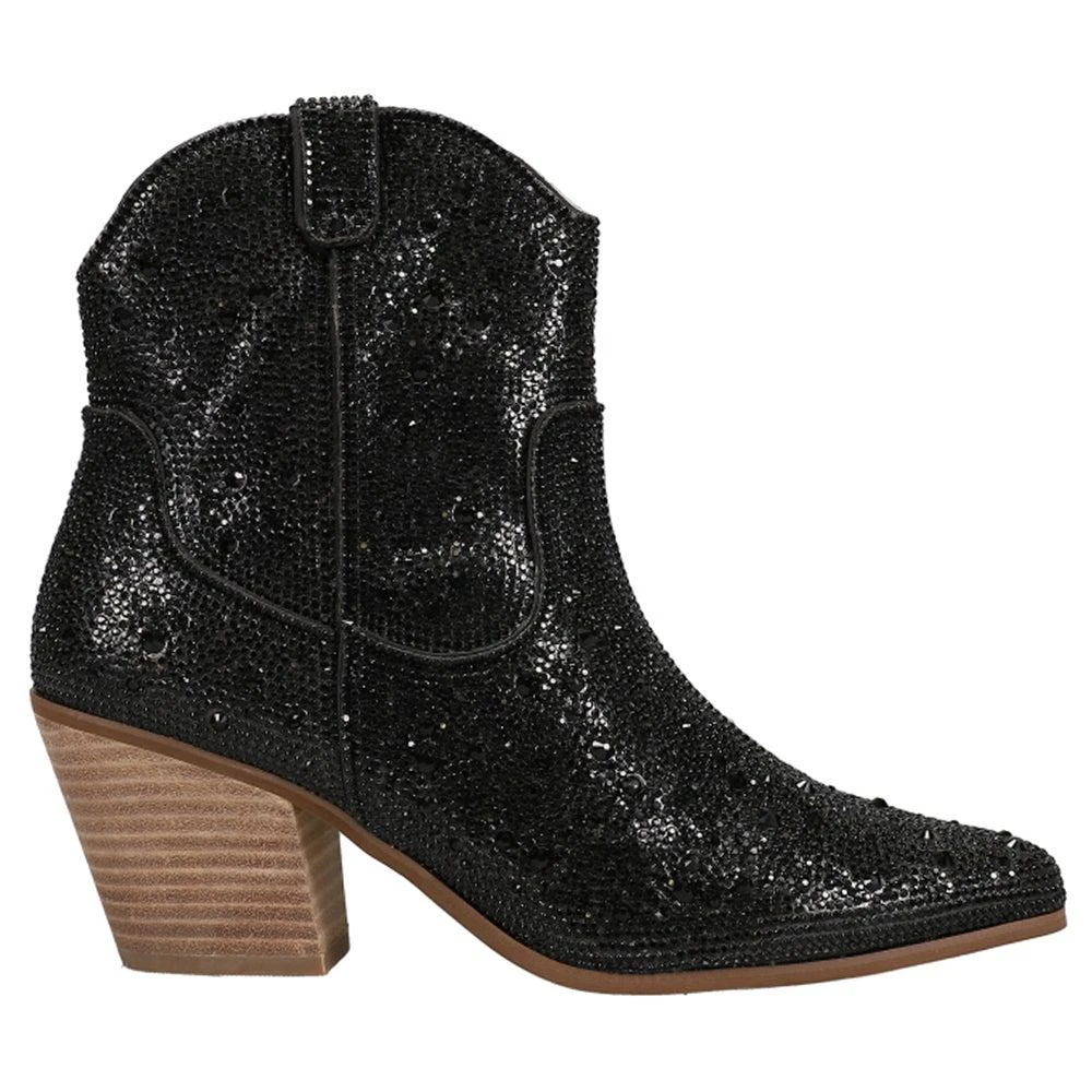 商品Matisse|Harlow Rhinestone Snip Toe Cowboy Booties,价格¥1438,第1张图片详细描述