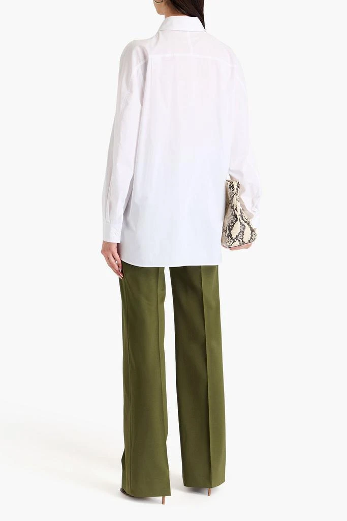 商品Alberta Ferretti|Cotton-poplin shirt,价格¥2211,第3张图片详细描述