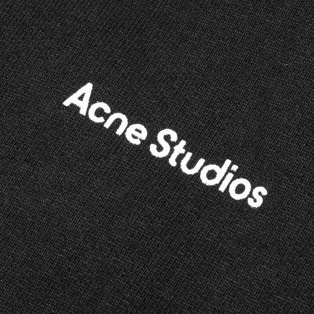 Acne Studios Hooded Sweatshirt - Black商品第3张图片规格展示