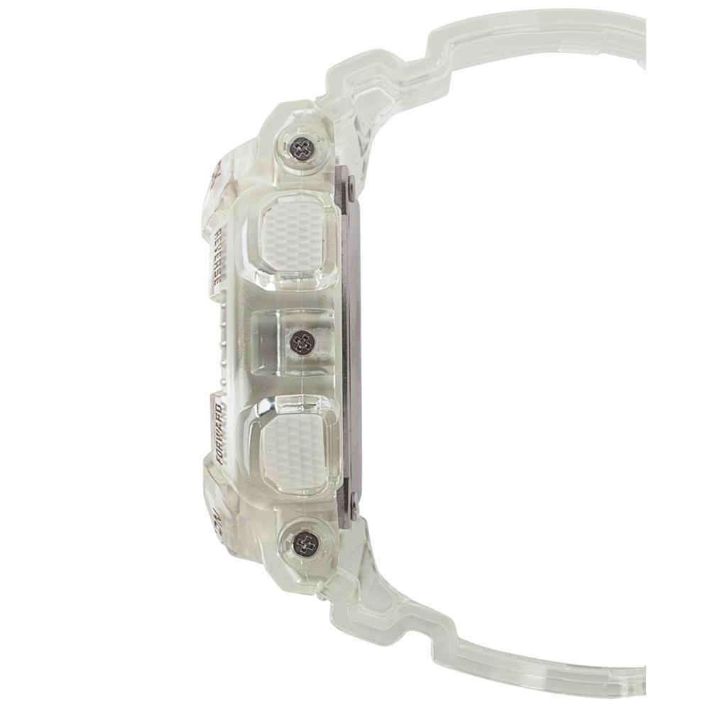 商品G-Shock|Women's Analog-Digital Clear Resin Strap Watch 45.9mm GMAS120SR-7A,价格¥1043,第5张图片详细描述