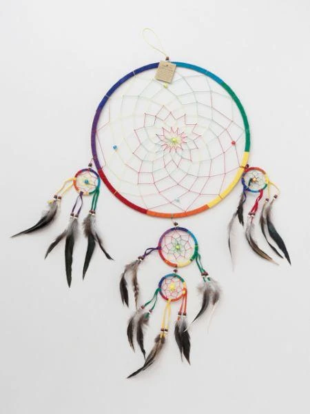 商品AMINA|Colorful Dreamcather 35cm,价格¥215,第3张图片详细描述
