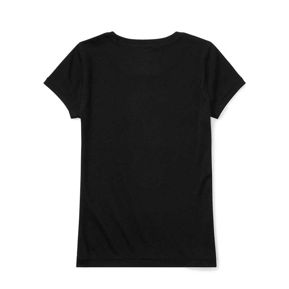 商品Ralph Lauren|Big Girls Cotton Jersey Short Sleeve T-shirt,价格¥222,第2张图片详细描述