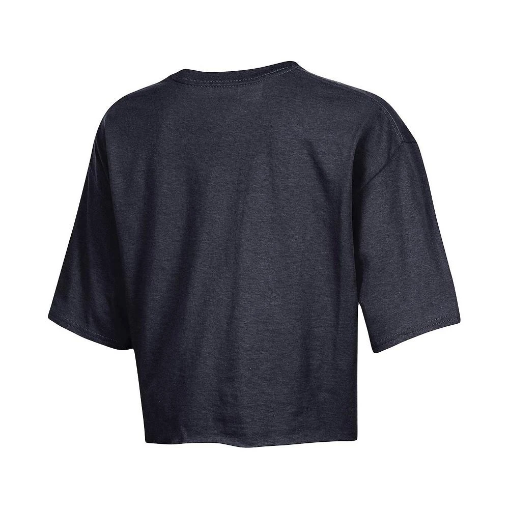 商品CHAMPION|Women's Black Oklahoma Sooners Cropped Boyfriend T-shirt,价格¥185,第3张图片详细描述