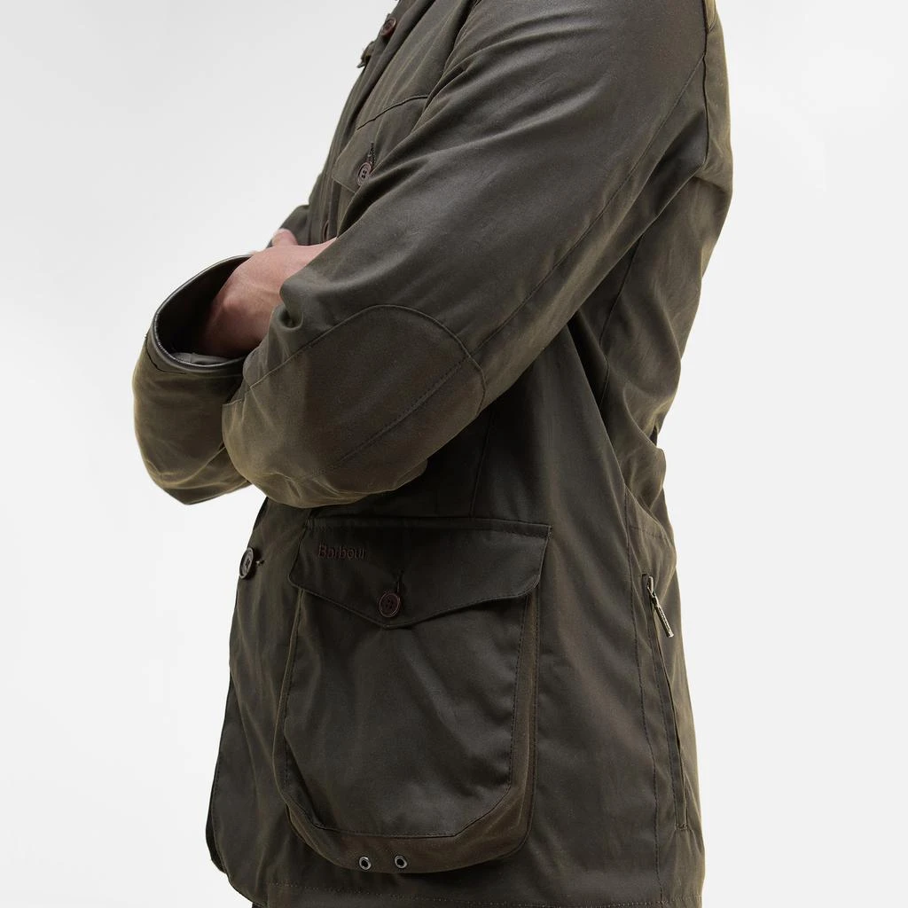 商品Barbour|Heritage Beacon Waxed Cotton Sports Jacket,价格¥4161,第4张图片详细描述