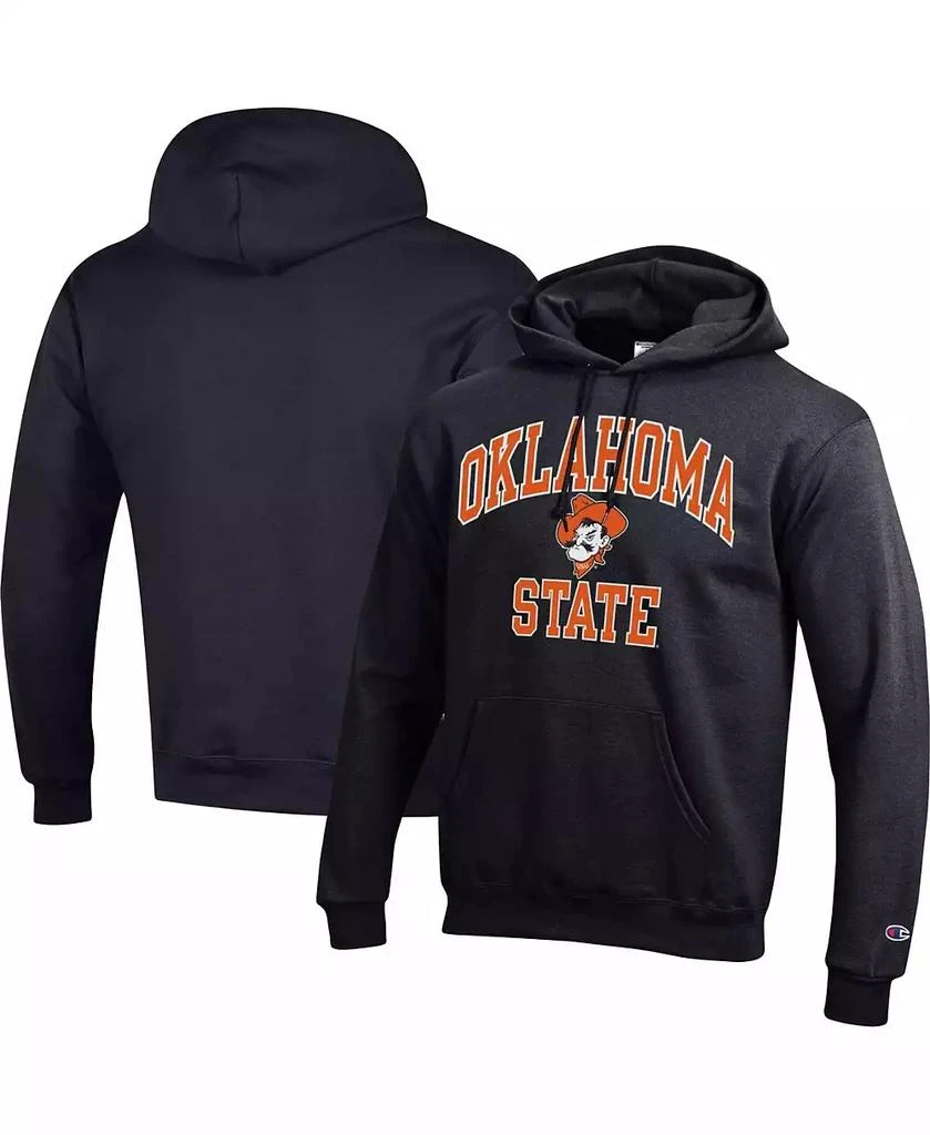 商品CHAMPION|Men's Black Oklahoma State Cowboys High Motor Pullover Hoodie,价格¥371,第1张图片