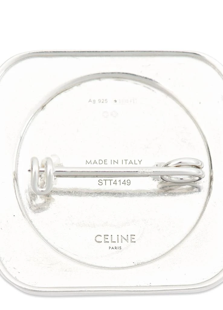 商品Celine|Silver square badge,价格¥1735,第3张图片详细描述