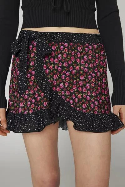 商品Kimchi Blue|Kimchi Blue Camilla Wrap Mini Skirt,价格¥371,第2张图片详细描述