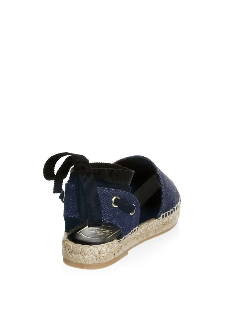 商品Roger Vivier|Embroidered Espadrille Flats,价格¥4416,第2张图片详细描述