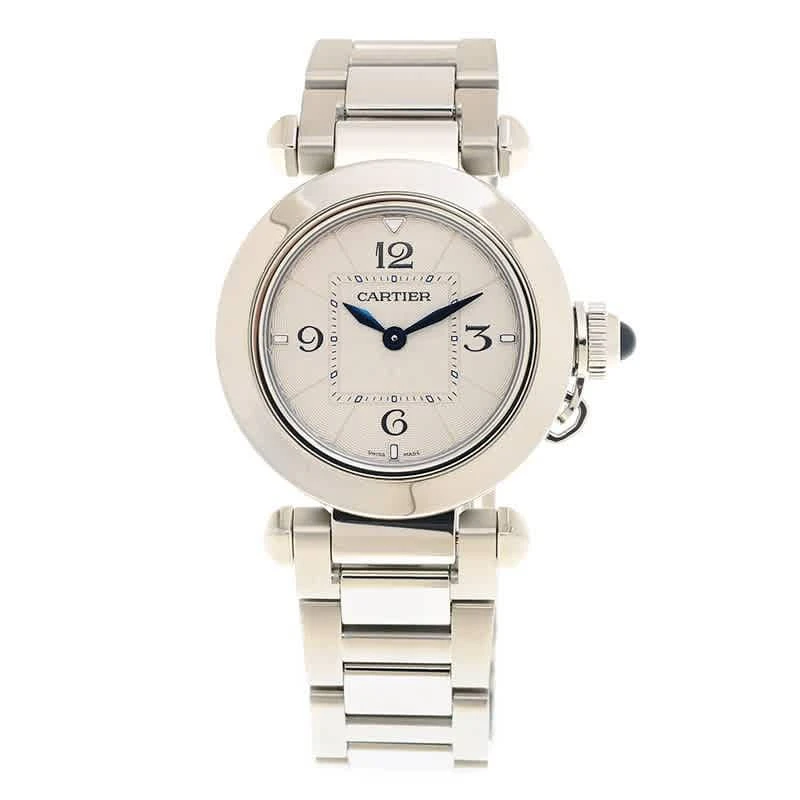商品Cartier|Pasha De Cartier Quartz Silver Dial Ladies Watch WSPA0021,价格¥36722,第2张图片详细描述