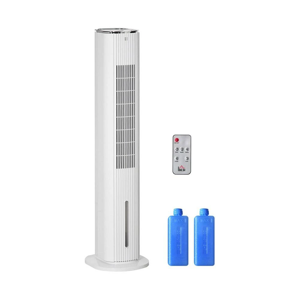 商品HOMCOM|Portable Swivel 3-Mode Air Conditioner Humidifier Cooling Fan, Remote,价格¥766,第1张图片