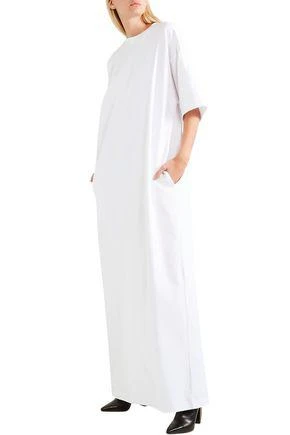 商品Vetements|Split-back cotton-jersey maxi dress,价格¥4895,第2张图片详细描述