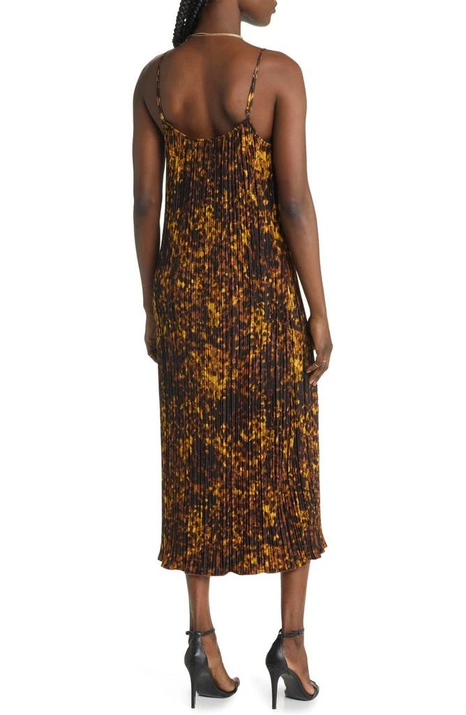 商品Rails|Ami Toritese Shell Print Plissé Slip Dress,价格¥576,第2张图片详细描述