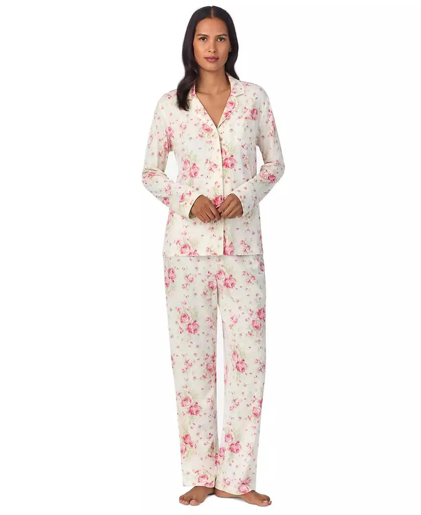 商品Ralph Lauren|Women's Floral Satin Pajama Set,价格¥406,第1张图片