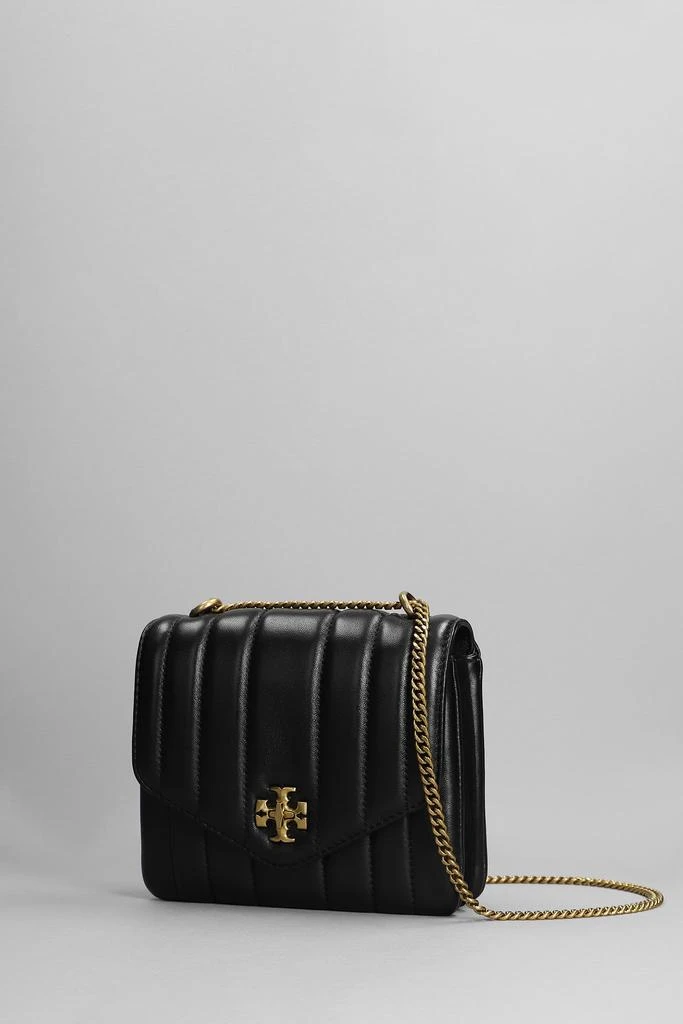 商品Tory Burch|Tory Burch Kira Square Shoulder Bag In Black Leather,价格¥3510,第2张图片详细描述